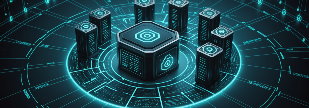 Veeam backup vulnerability concept showing secured server infrastructure with protective shields