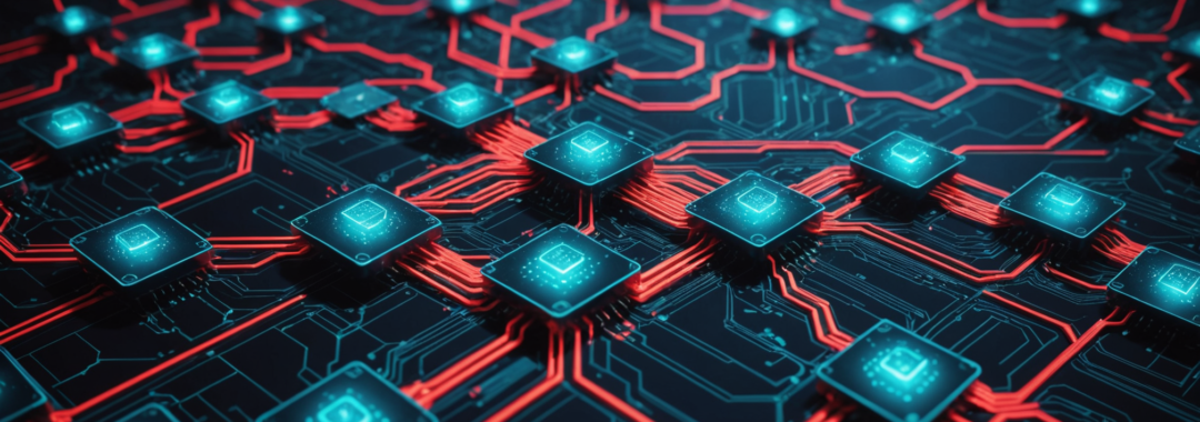 Abstract digital representation of CMS security vulnerabilities being exploited across a global network