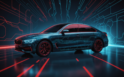 Car alarm hacking vulnerability concept showing connected vehicle security threats