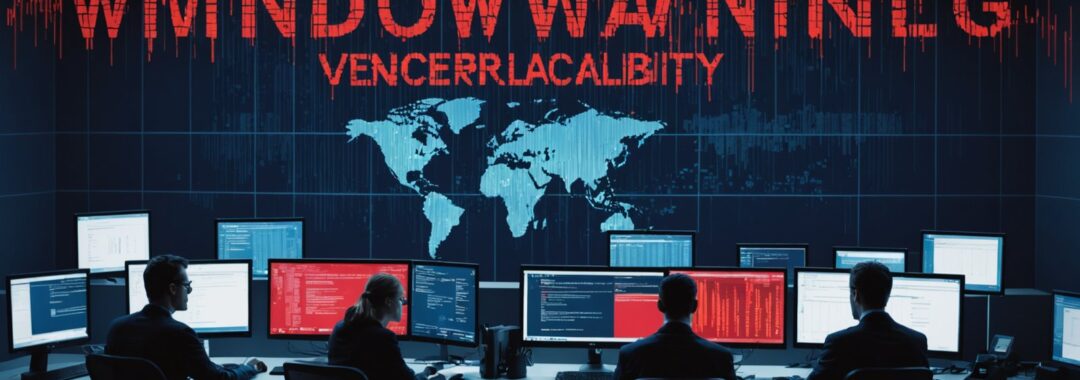 Windows Task Host vulnerability warning showing ransomware threat alert on computer screen