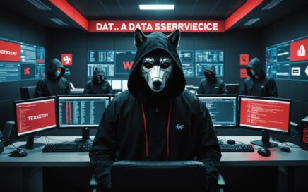 Warning alert showing ransomware recovery scam deception targeting business computers