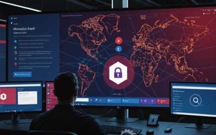 Microsoft Teams malware attack showing fake lock screen credential theft warning