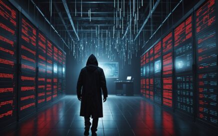 McKesson data breach concept showing healthcare data security threat with medical records and cyber attack visualization