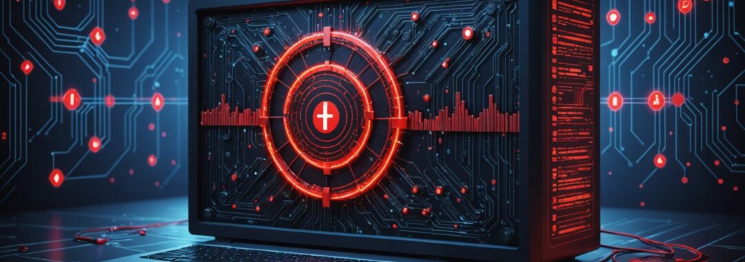 Critical Citrix NetScaler vulnerability warning showing network security breach concept