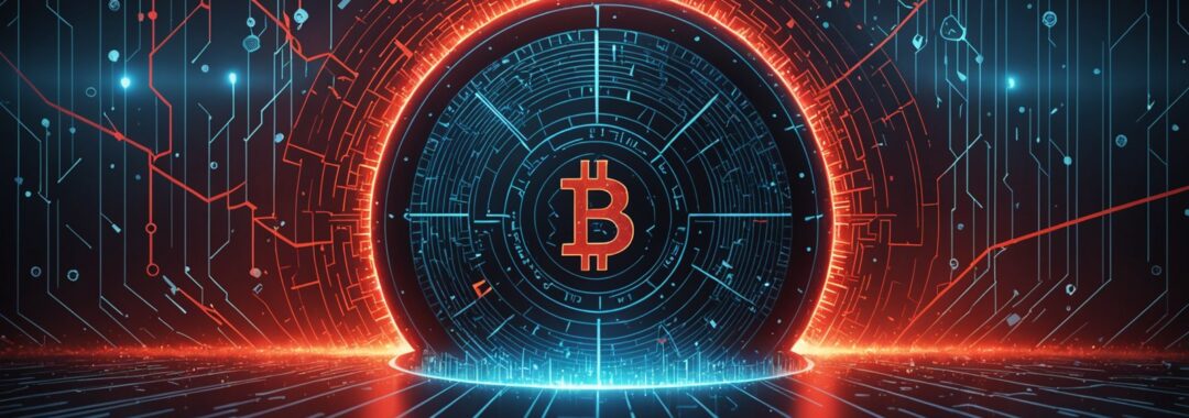 Bitget crypto exchange hack illustration showing digital wallet breach and cryptocurrency theft