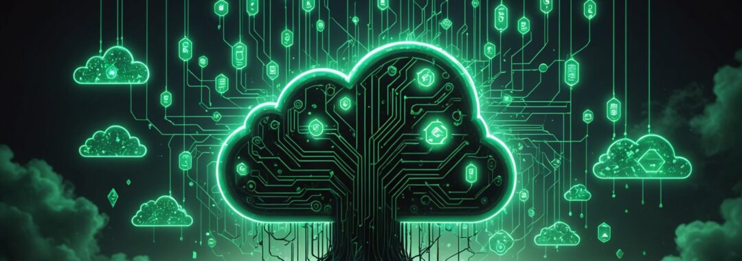 Visual representation of JadePuffer Azure attacks targeting cloud infrastructure with AI-driven destruction