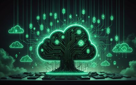 Visual representation of JadePuffer Azure attacks targeting cloud infrastructure with AI-driven destruction