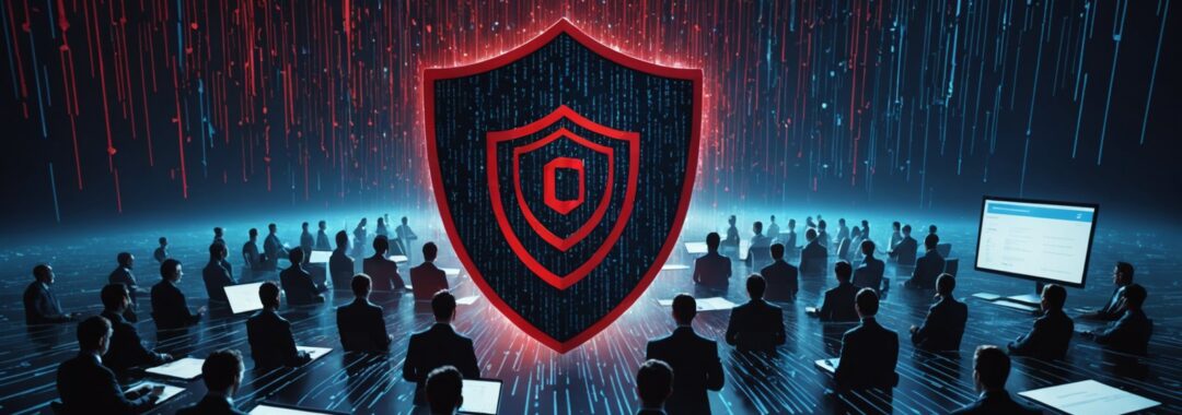 Digital representation of a driver's license data breach with exposed personal documents on dark web marketplace