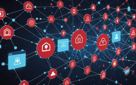 Critical Atlassian vulnerability alert showing interconnected collaboration tools under cyber attack