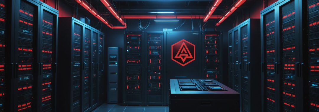 AhsayCBS vulnerability concept showing compromised backup server with warning indicators
