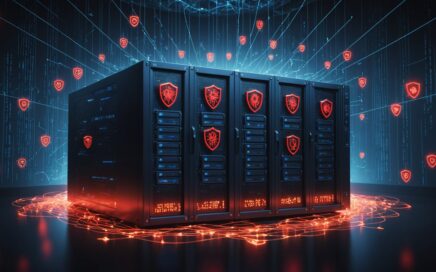 Critical NGINX vulnerabilities security warning showing server infrastructure under cyber attack