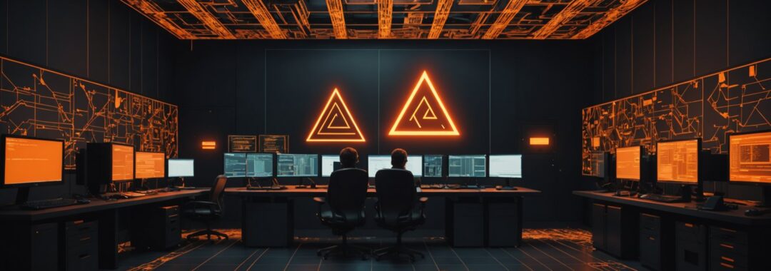 Critical GitLab vulnerability warning showing server security breach concept